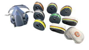 Terlaris ABE1 6057 Cartridge IJ <span class=keywords><strong>Gas</strong></span> gabungan Multi Filter Multi uap cocok dengan 6200 7502 Respirator setengah wajah dapat digunakan kembali - Product Image 6