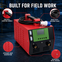 Machine de soudage par électrofusion HDPE entièrement automatique, soudeuse portable avec enregistrement des données et grattoir pour l'assemblage de tuyaux en plastique