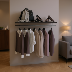 Rail à vêtements pour armoire de salon ML 12F, solution de rangement combinée - Product Image 3