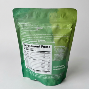 Gomitas Veganas de Vegetales con Fórmula Personalizada, Sin Azúcar, Marca Privada OEM ODM, Gomitas Multivitamínicas con Biotina y Ácido Fólico - Product Image 5