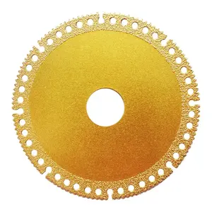 100mm metal cutting sheet multifunctional cutting discs thin brazed saw blade for wet and dry cutting