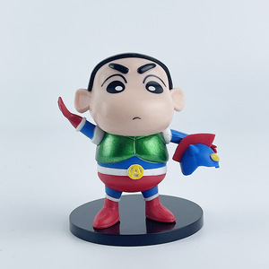 5ชิ้น/เซ็ตดินสอสี Shin-Chan แอคชั่นคาเมนการ์ตูน PVC อะนิเมะหุ่นของเล่นของขวัญของตกแต่งโต๊ะ - Product Image 5