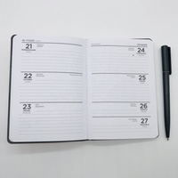 Agenda personnalisé en cuir A5 A6 2026 avec journal, carnet de voyage
