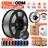 Filamen Printer 3D GIGACREA Metallic PETG 1.75mm 1KG Warna Coffee Gold untuk Pencetakan FDM OEM ODM Label Pribadi Pasokan Grosir