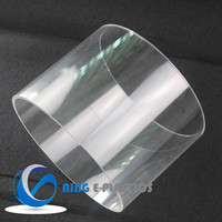 Tube acrylique transparent incassable en PMMA pour protections de machines, barrières de sécurité, couvercles industriels, longueur personnalisée