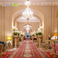 Tapis de course en laine acrylique, pour couloir d'hôtel, style luxueux 5 étoiles, pour salon