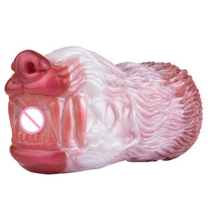 Precio al por mayor Wolf Tooth masturbación manual masculina juguete sexual Fantasía pene ejercicio masturbadores <span class=keywords><strong>vagina</strong></span> suave paquete para hombre - Product Image 1