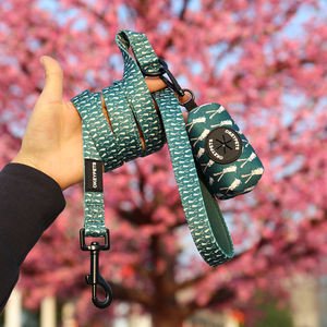 OKEYPETS-Correa transpirable con doble capa y logotipo personalizado, correa para correr con absorción del sudor para cachorro - Product Image 1