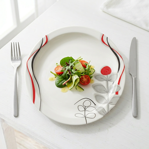 Piatto da Cena in Melamina di Qualità Superiore Infrangibile, <span class=keywords><strong>Piatti</strong></span> <span class=keywords><strong>Piatti</strong></span> in Melamina Riutilizzabili Senza BPA - Product Image 2