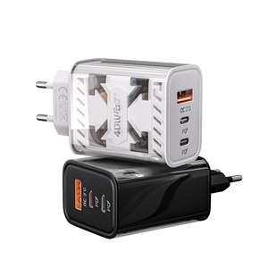 Cargador de teléfono móvil de <span class=keywords><strong>40W</strong></span>, enchufe europeo y estadounidense, <span class=keywords><strong>carga</strong></span> de teléfono USB tipo C para Android, <span class=keywords><strong>carga</strong></span> súper rápida para Samsung, Xiaomi, <span class=keywords><strong>Huawei</strong></span>, iPhone - Product Image 1