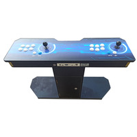 Console de jeu d'arcade en bois HG-05 8000 en 1 avec double joystick et accepteur de pièces, machine d'arcade 100x68x26 cm pour 2 joueurs