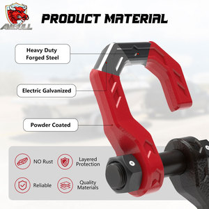 Ambull Nhà Máy Giá Hot Bán <span class=keywords><strong>4x4</strong></span> phục hồi thép mạ kẽm off-road cứu hộ phục hồi 3/4 inch chống trộm kéo chia còng - Product Image 3