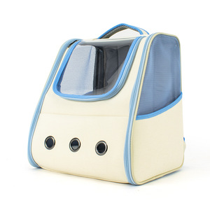 Factory direct supply of portable, breathable, large-capacity <b>cat</b> <b>backpacks</b> for outings and pet supplies. - Product Image 4