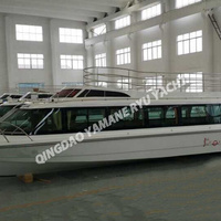 Maison en aluminium, bateau de tourisme, ponton yaht, bateaux de luxe, bateau de passager, barge