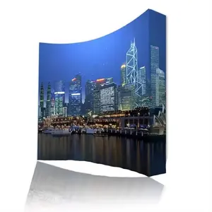 Popup Straight Shop Store Standee Trade Show Retractable Roll Pop Up Backdrop Banner Stand Display