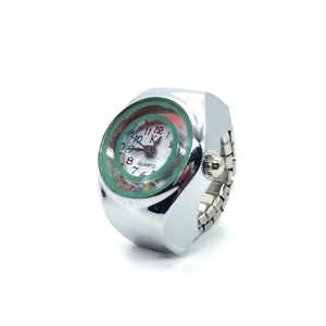 Relojes de Anillo Retro con Esfera de Números Romanos, Correa Elástica de Aleación, Mini Reloj de Dedo de Cuarzo para Mujeres, Hombres y Parejas - Product Image 2