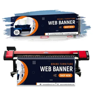 Digitale Rol Om Flex Te Rollen Billboard Grote Banner Drukmachine 10ft 4 Koppen 3.2M Eco Oplosmiddel Printer Met I3200 Kop