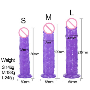 Dildo in Silicone da 8,3 Pollici con Ventosa, Giocattolo per Adulti, Novità <span class=keywords><strong>Sexy</strong></span> per Donne - Product Image 4