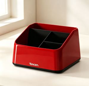 Boîte de rangement pour cosmétiques, boîte de tri multi-compartiments pour bureau, télécommande de salon, et rangement pour articles <span class=keywords><strong>divers</strong></span> - Product Image 5