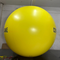 Ballon gonflable publicitaire géant de 10 pieds 13 pieds en PVC Ballon à hélium avec lumière Ballon aérien pour le vol