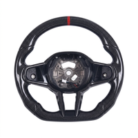 Volant en suède en fibre de carbone pour BMW M2/M3/M4 X3 X5 G87 G80 G82 G20 G21 2020-2024, design sport performance LCI