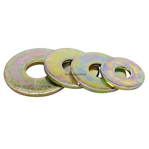 ปะเก็นโลหะเคลือบสังกะสีแบบแบนสำหรับเครื่องซักผ้าจากโรงงาน พร้อมตัวยึดชุบโครเมียม ตัวเรือนโลหะ อะแดปเตอร์สำหรับ - Product Image 1