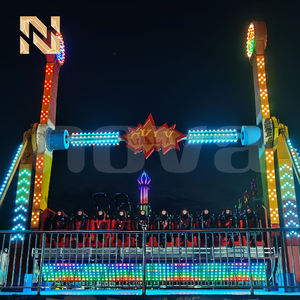 Manèges de parcs à thème pour enfants de haute qualité manèges en <span class=keywords><strong>parc</strong></span> d'attractions populaires personnalisés en fibre de verre Top Spin Ride à vendre - Product Image 2