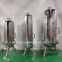 Filtre multi-cartouches à tige en titane avec boîtier en acier inoxydable 316 à lavage automatique pour la filtration d'encre