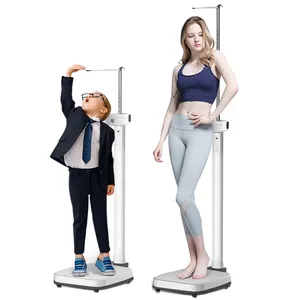 Gewicht Modell Drucker Wiegen Höhenmesser Krankenhaus Cum Messung Ultraschall Körperfett Maschine Mensch Waage und Höhe Meter