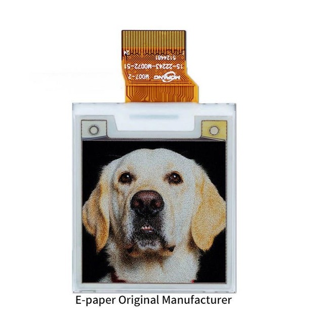 Manufacturer OEM ODM 1.54-31.5" 4-Color EPD E-Paper Module | Bistable E Ink Display with PET Tag for ESL Retail