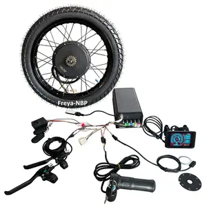 110 kmh alta velocidade de conversão bicicleta elétrica kit QS 205 V3 72V 5000w motocicleta elétrica motor do cubo