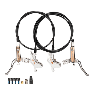 เบรกไฮดรอลิก <span class=keywords><strong>ZTTO</strong></span> MTB E-bike 4 ลูกสูบ รุ่น Team Series พร้อมจานเบรก 2.3 มม. ผ้าเบรกโลหะเต็มแผ่น น้ำมันแร่ สำหรับจักรยาน AM Enduro DH - Product Image 1