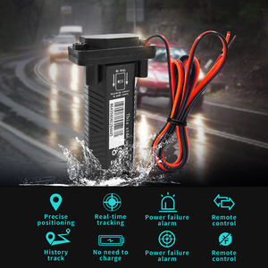 Localizador GPS GLONASS 2G para Motocicleta, Resistente al Agua IP67, Negro, con Cable <span class=keywords><strong>de</strong></span> 3 Líneas, Seguimiento en Tiempo Real, Mini Tarjeta SIM, Certificación ROHS y CE - Product Image 5