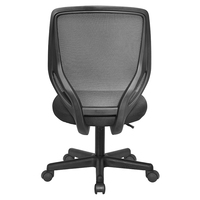 Chaise de bureau ergonomique minimaliste pour de longues heures de travail assis, hauteur réglable, accoudoirs relevables, dossier en maille ventilé