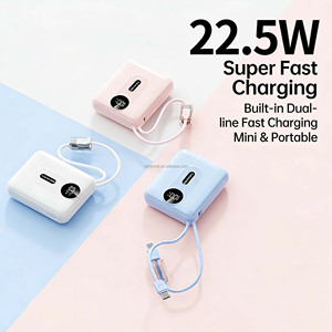 พาวเวอร์<span class=keywords><strong>แบ</strong></span>งค์แบบพกพา รุ่นใหม่ บางเฉียบ <span class=keywords><strong>ชาร์จ</strong></span>เร็ว ความจุ 10000mAh <span class=keywords><strong>แบ</strong></span><span class=keywords><strong>ต</strong></span>เตอรี่สำรองสำหรับโทรศัพท์มือถือ - Product Image 5