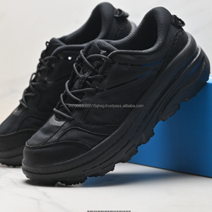 Designer Style Chunky Sole Running Shoes <b>Supportive</b> Stable Rubber Outsole EVA Midsole Spring Hokaes Men Women Outdoor Jogging - Product Image 6