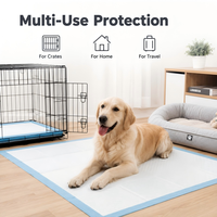 Almohadillas de Entrenamiento para Perros y Cachorros de Alta Resistencia, Ecológicas, con Núcleo de Pulpa Fluff y SAP, de Rápida Absorción, con Base Impermeable IPX7, Venta al por Mayor de Fábrica, OEM