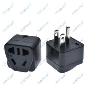 Adaptador de <span class=keywords><strong>Enchufe</strong></span> <span class=keywords><strong>Tipo</strong></span> B de Australia (AUS) y Europa a Estados Unidos (EE. UU.), Canadá, Japón, <span class=keywords><strong>Tailandia</strong></span> y Filipinas, Convertidor de Corriente - Product Image 5