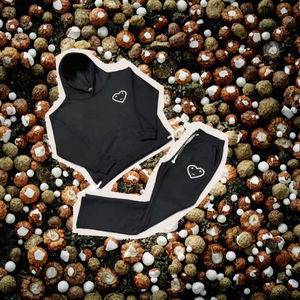 Conjunto Deportivo de Pantalones y Sudadera Extra Grandes de Algodón Grueso, Estilo Hip Hop Urbano, para Parejas, con Estampado, para Invierno, con Capucha, 2025 - Product Image 2