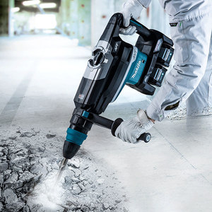 Marteau électrique rechargeable Makita HR006G 40V sans balais sans fil pour le perçage et la démolition du béton - Product Image 1