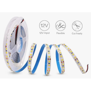 Tira de LED de alta potencia 2835 SMD 120 LED/metro 12V 5 Mt luz fría blanca cálida para iluminación decorativa de paisaje IP68 WIFI 24V - Product Image 3