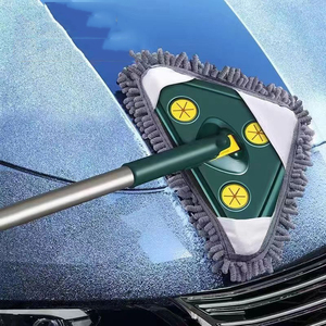 Mopa de Limpieza Triangular Multifuncional con Mango Largo para Limpiar Techos, Paredes, Ventanas, Autos y <span class=keywords><strong>Pisos</strong></span> - Product Image 6