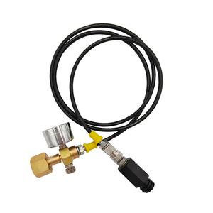 Kit de Manguera de Alta Presión de 1.5m para Tanque de CO2 Sodastream Homebrew, Tr21-4 W21.8-14 CGA320 - Product Image 3