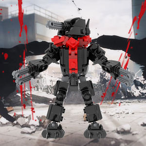 MOOXI Anime Chainsaws Mans <span class=keywords><strong>Demon</strong></span> Doll MOC Brick Sets Diy Building Blocks Sets Jouets pour enfants Jouets 197PCS - Product Image 2