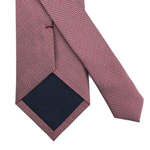 Blanc Noir <span class=keywords><strong>Grenadine</strong></span> Diamant Motif Exquis Géométrique Chine <span class=keywords><strong>En</strong></span> Gros Personnalisé <span class=keywords><strong>Cravate</strong></span> 100% <span class=keywords><strong>Soie</strong></span> Tissé Cravates pour Hommes - Product Image 5