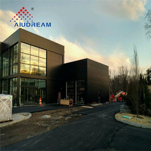 Panneaux composites en aluminium revêtus de PVDF modernes Aludream - Ignifuges (A2) Écologiques Revêtements muraux extérieurs Façades - Product Image 5