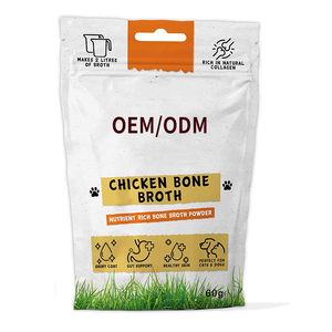 Integratore per animali domestici brodo di ossa di pollo in polvere per cani e gatti OEM/ODM migliorare la salute delle articolazioni promuovere lo sviluppo della cerilagine - Product Image 1
