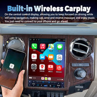 Autoradio stéréo Android 12.1 "pour Ford F250 F350 Super Duty 2008 - 2016 Navigation GPS verticale grand écran de Style Tesla