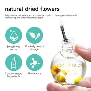 Aceite Nutritivo para Cutículas <span class=keywords><strong>de</strong></span> Uñas <span class=keywords><strong>de</strong></span> 15 ml con Logotipo Personalizado, Aceite para el Cuidado Diario <span class=keywords><strong>de</strong></span> las Uñas, Flores Secas <span class=keywords><strong>de</strong></span> <span class=keywords><strong>Plantas</strong></span>, Exfoliante para el Cuidado Personal, Tamaño <span class=keywords><strong>de</strong></span> Viaje - Product Image 3