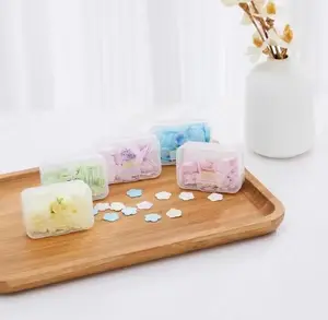 Custom Scented Travel Hand Wash Soap Sheets Mini Portable Disposable Washing Hand Clean Paper Soap Sheets